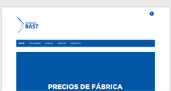 Desktop Screenshot of distribuidorabast.com